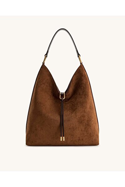 JW PEI tote bag - large capacity crossbody bag - brown