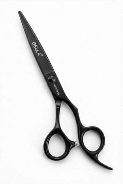 Della Orijinal Profesyonel 440C Saç Kesim Düz Makas Renkli Seri 6 Numara BK101B 60