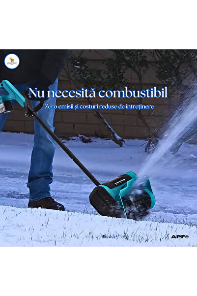 APF ® 2000W Snow Blower, Cordless, With 2 48Vf Batteries, Width 250mm, Brushless Motor, Adjustable