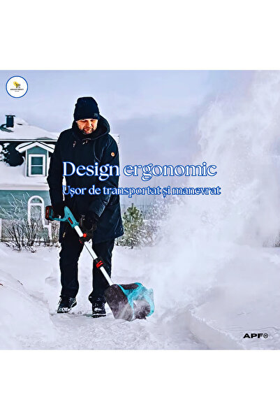 APF ® 2000W Snow Blower, Cordless, With 2 48Vf Batteries, Width 250mm, Brushless Motor, Adjustable