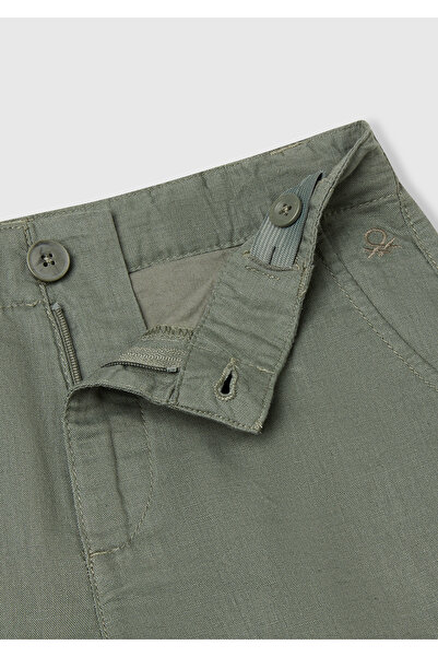 United Colors of Benetton Boy's anthracite rolled hem regular fit bermuda shorts