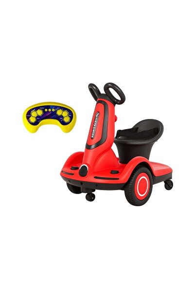 LULLS This trendy kids' scooter comes with two motors, a large 6V 7Ah battery, 360-degree rotation, and a remote control.