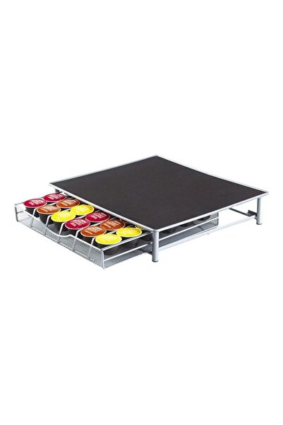 TGGT Coffee Capsule Holder And Stand Black/Silver 39cm