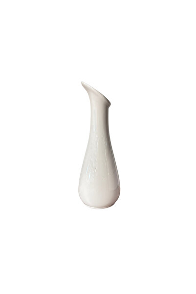 Aj Porcelain White ceramic Flower Vase