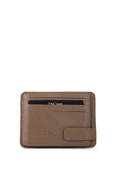 Tamer Tanca Men's Genuine Leather Mink Card Holder