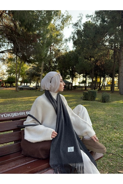 Mooncorn Smoked Wool Scarf