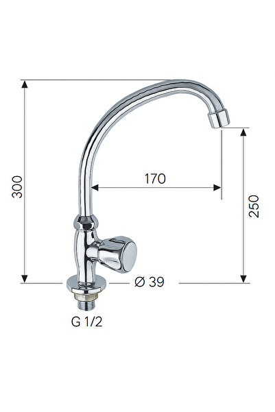 remer Rubinetterie 54EX washbasin mixer, single lever, sink mounting, ceramic cartridge, modern