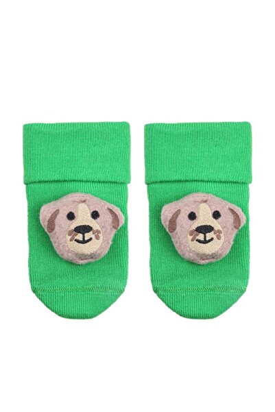 Bross Toy Dog Printed Towel Baby Socks