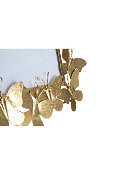 Mauro Ferretti Butterfly Glam Photo Frame 35x15x38 cm, inner 20x25 cm, Gold