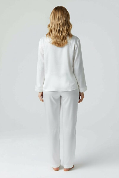 Butik Good Quality Thin Loose Fit Satin Nightgown