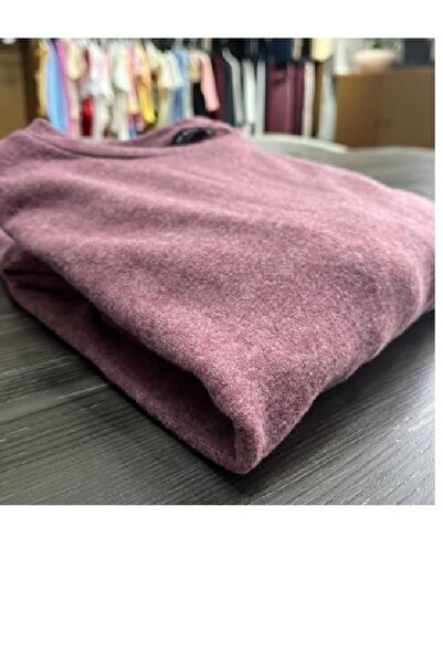 Dİ GİYİM Dusty Rose Soft Textured Knitted Women's Set