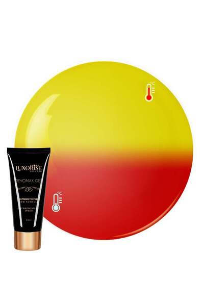 LUXORISE Polygel Thermo REVOMAX GEL Fiery Rose, 30ml