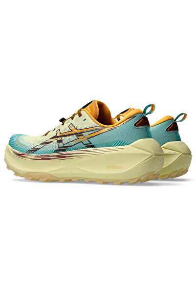 Asics Trabuco Max 4 Erkek Sarı Mavi Outdoor Koşu Ayakkabısı 1011B976-750