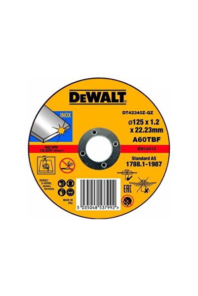 Dewalt DISC DE TĂIAT METAL 125 x 1,2 x 22,2 mm INOX