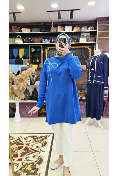 HUMEYRA تونيك تريكو بتفاصيل فيونكة