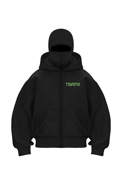 Freak Tshirt Snow Masked Ninja Toyota Unisex Sweatshirt Cardigan 3 Thread Ş Fleece-Lined Thick Fleece