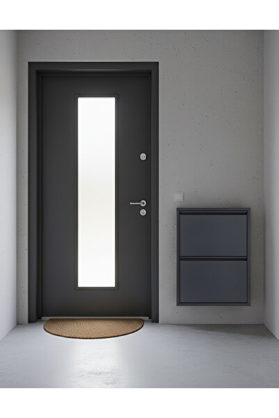 MEYORA 2'li Metal Ayakkabılık - Antrasit - 7016