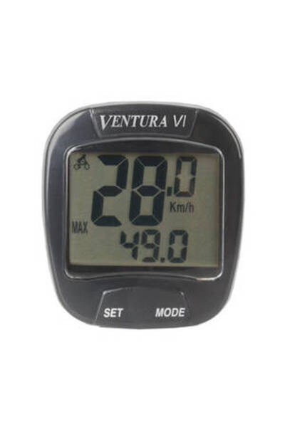 VENTURA Calculator de bicicletă „vi” 6 funcții