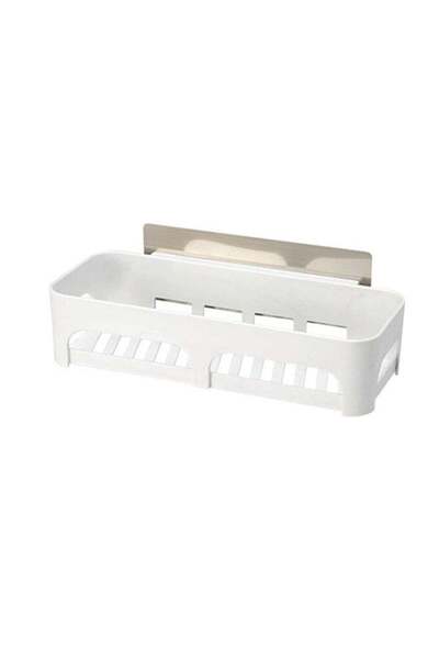 Generic Plastic Dish Drainer Rack Home Kitchen Organiser White 6.8cm