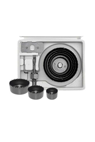 AwTools CAROTE PENTRU LEMN / 50-57-67-76-89-102 mm / SET DE 8 BUCĂȚI