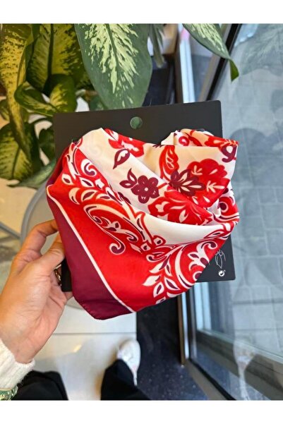 MENESSA وشاح مزخرف 70X70 سم - متعدد الألوان