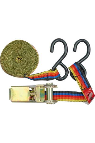 Vorel CUREA DE BAGAJ CU ÎNTINDĂTOR ȘI CÂRLIG 5m x 25mm 82351