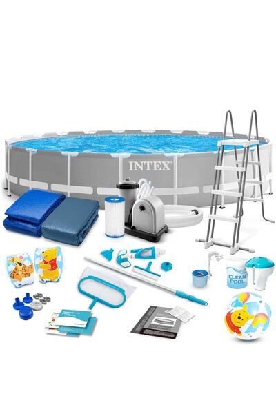 Other Basen ogrodowy stelażowy 610 x 132 cm 21w1 INTEX 26756