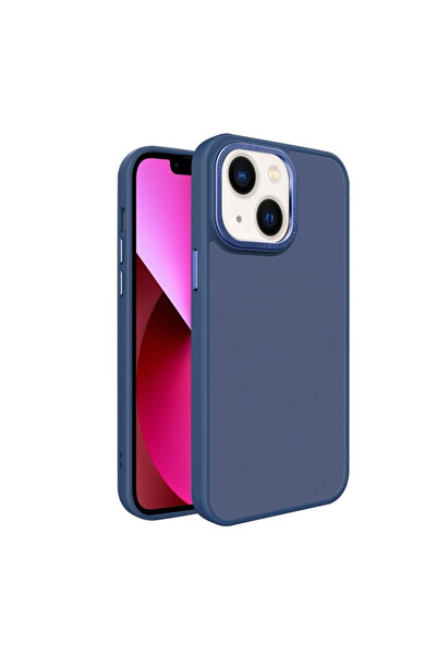 Coverzone غطاء حماية متوافق مع آيفون 15 بلس مع إطار معدني شفاف مصقول لحماية ا...