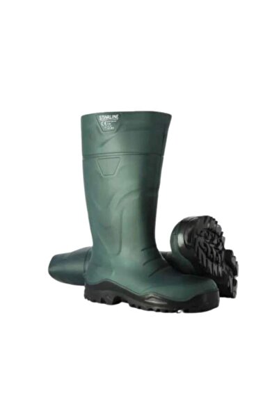 Starline Stl 9910 S4 Çelik Burunlu Kaymaz Tabanlı Poliüretan Uzun Çizme