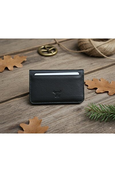 PASSTELL Mini Men's 100% Genuine Credit Card Holder Accessory