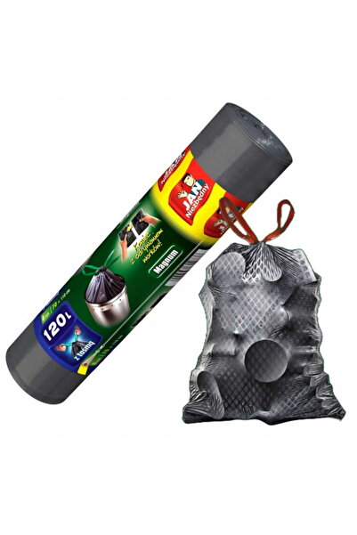 Other Saci de gunoi Jan Essential cu bandă adezivă 120l 8 bucăți super rezist...