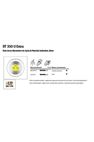 shumee K.DIAM.SEG.350x3.0x25.4 DT350U