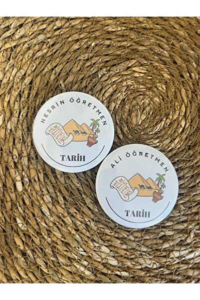 imzatasarım Öğretmen Rozet - Arma - Öğretmenler Günü - Ders Öğretmen Rozet Ya...