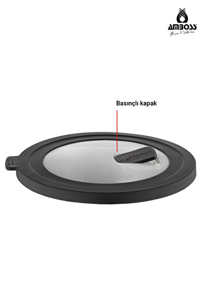 Amboss Nova 6 bucăți recipiente de depozitare din oțel inoxidabil 14-16-18 cm