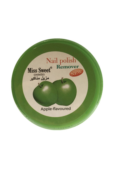 miss sweet وسادات إزالة طلاء الأظافر من أبل