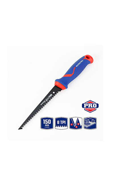 Workpro WP215017 150mm Hızlı Kesim Profesyonel BI-METAL Alçıpan Testeresi