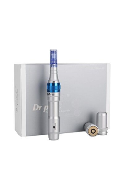 Dr.Pen Acne Scars Removal Derma Pen Silver/Blue 10cm