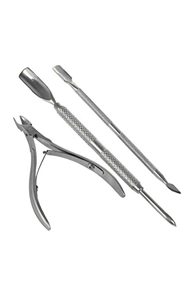 Generics أداة إزالة بشرة الأظافر من الفولاذ المقاوم للصدأ متعددة الألوان