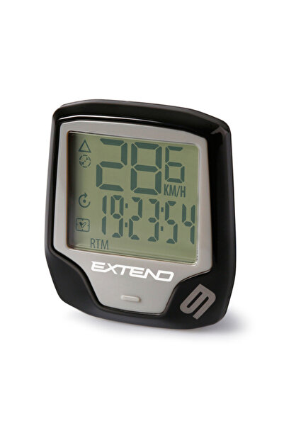 KlaussTech Computer de ciclism compact M9 Negru - 9 funcții - Cu fir