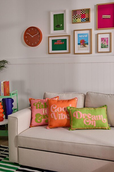 Vanilla Home Colorista 3-Piece Throw Pillow Cover Set