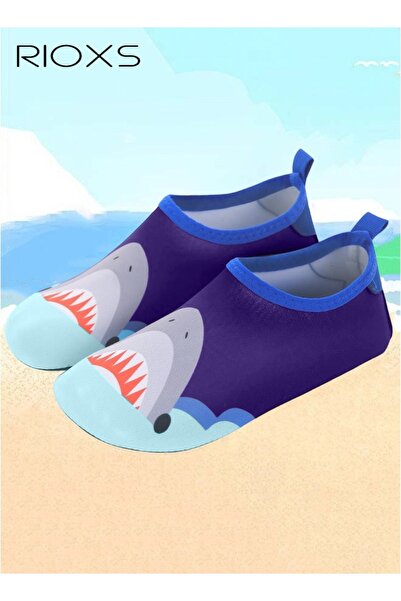 RIOXS Kids Beach Water Shoes, Toddler Baby Girls Boys Barefoot Shoes, Non-Sli...