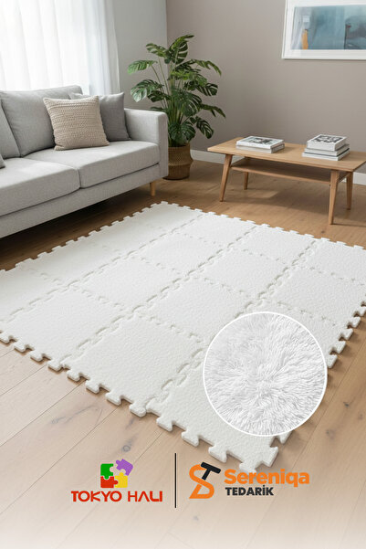 Tokyo Halı Peluş Puzzle Halı, Kendi Tasarımını Oluştur, Yapboz Halı, Peluş Halı