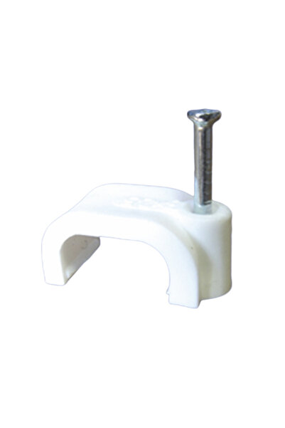 shumee Suport cablu cu cui plat FLOP-10/6 YDYp 3x1.5 pachet = 100 buc Elektro...