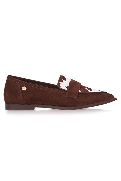 MANGATA Top3 Brown Moccasins Genuine Cow Suede Leather