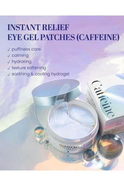 KSECRET K-secret Seoul 1988 K-SECRET Instant Relief Eye Gel Patches (CAFFEINE)