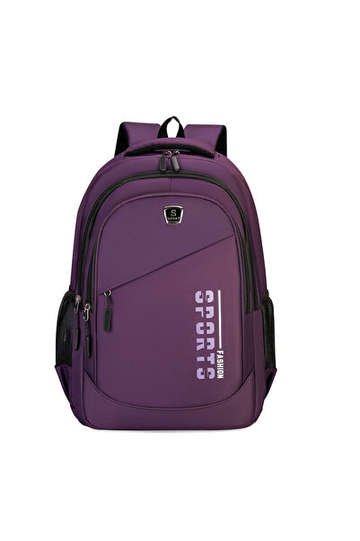 Generic Large-capacity travel backpack, men's and women's style, casual laptop bag