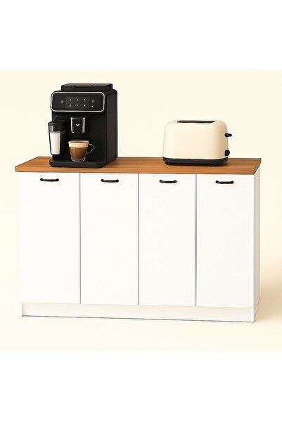 visasconcept 160 Cm İnci Çok Amaçlı Dolap