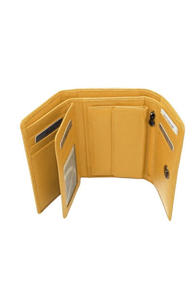 MFT Leather Design Genuine Leather Wallet – Grande 2628 Yellow