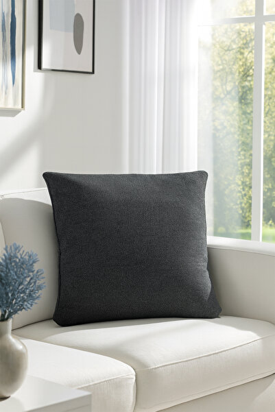 Premier Home Nadia Throw Pillow Cover Dark Gray V1 35X35