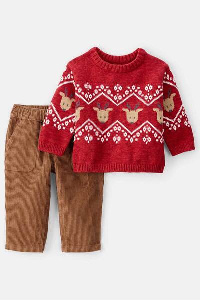 Carter's Baby Boy Red Set of 2